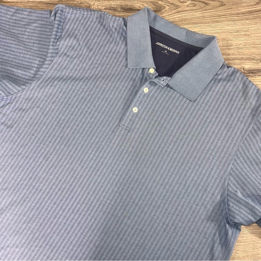 Johnston & Murphy Blue Polo Tshirt Size XXL